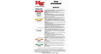 Be a NCYF Sponsor!!